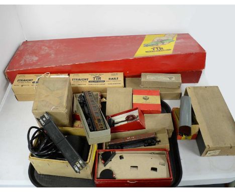 A Trix Twin Railway (TTR) Model Train Set, in box; together with a selection of TTR model railway accessories, including: str