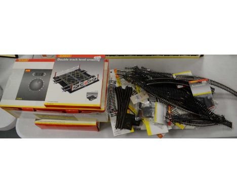 A selection of Hornby model railway items and accessories, including: a Hornby HM2000 power controller, in box; a Hornby doub