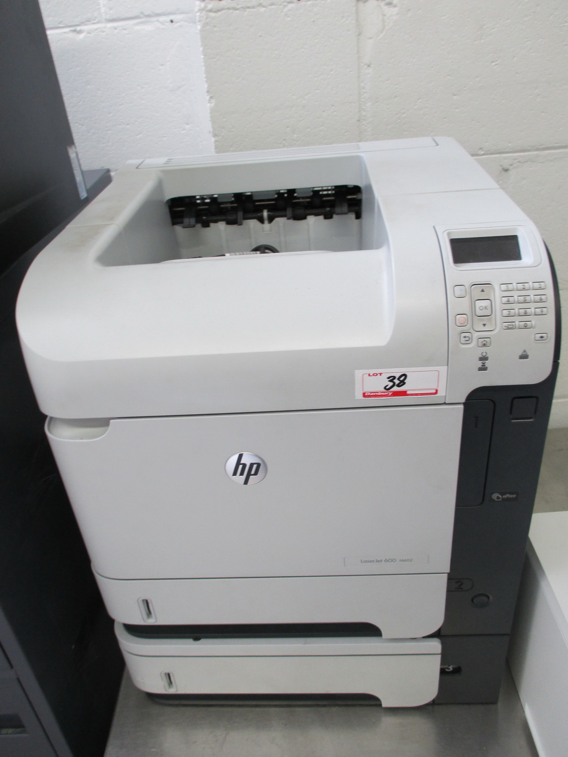 Hp lj 600 m602 не пропекает