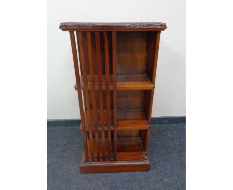 A reproduction Victorian style book table.  