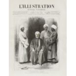 AN IMAGE FROM THE COVER OF THE FRENCH MAGAZINE L'ILLUSTRATION, DATED MAY 6 1882