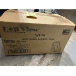 Boite de contenants "Clear Hinged Sandwich Wedge'' (250)