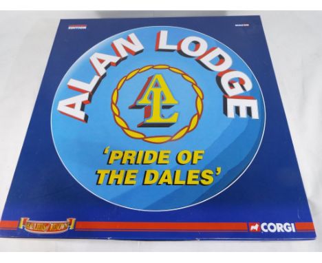 Corgi - a 1:50 scale boxed set  Alan Lodge comprising DAF XF, Scania Topline, MAN TGA, Clayton Tanker and limited edition boo