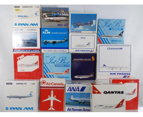 Schabak - sixteen boxed diecast airplanes 1:600 scale comprising 92035, 93230, 934212, 941883, 94152, 923/7, 93575, 926194, 9