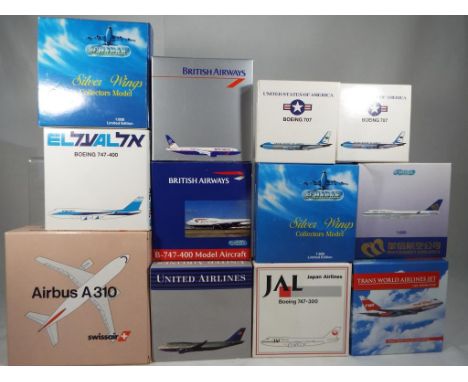 Schabak - twelve boxed diecast airplanes 1:600 scale comprising 921236, 901115, 919103, 921229, 2919/196, 82340, 921144, 2117