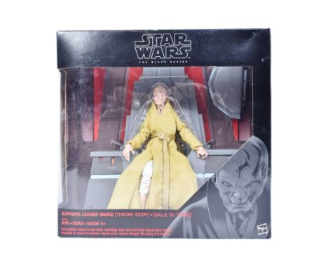 Star Wars - The Black Series - 2017 Hasbro made 6" scale Supreme Leader Snoke Throne Room action figure set C3230. Contents m