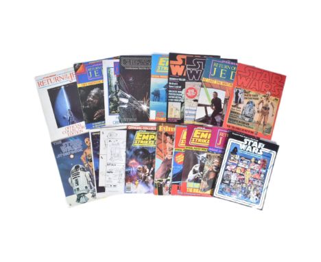 Star Wars - a collection of original vintage New Hope / Empire Strikes Back / Return Of The Jedi promotional material and pub