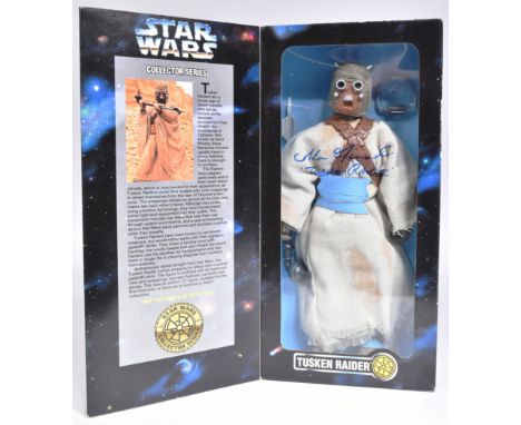 Star Wars - Alan Fernandez (Tusken Raider) - autographed vintage 1996 Kenner made 12" scale Tusken Raider action figure from 
