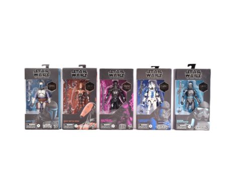Star Wars - The Black Series 'Gaming Greats ' - x5 Hasbro made 6" scale boxed Black Series action figures comprising: E9995 J