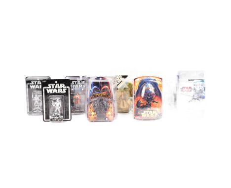 Star Wars - Action Figures - a collection of x8 ' Special Issue ' or ' Exclusive ' MOC carded action figures. Comprising: 200