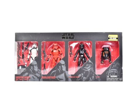 Star Wars - The Black Series - 2015 Hasbro made Entertainment Earth Exclusive 6" scale Imperial Forces four action figure set