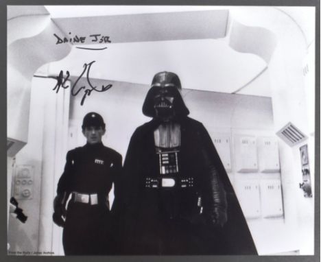 Star Wars - Al Lampert (Daine Jir) - autographed black and white 8x10" photograph from the franchise. Signed in black ink to 