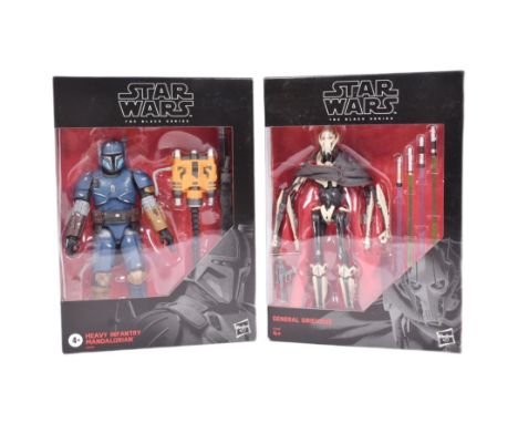 Star Wars - The Black Series - x2 Hasbro made 6" scale The Black Series boxed Star Wars action figures: E6996 Heavy Infantry 