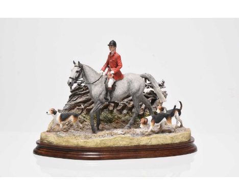 Border Fine Arts 'Boxing Day Meet', model No. B0876A by Anne Wall, limited edition 45/950, with certificateCondition:Good con