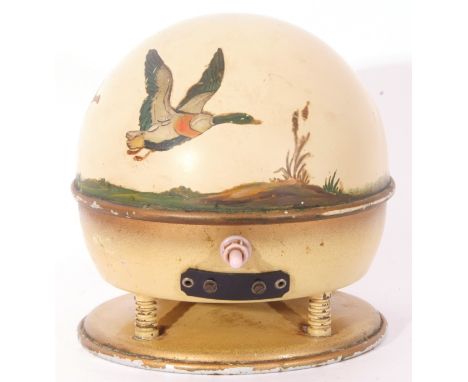 Orion Omni Directional Reproducer Switchmatic speaker decorated with flying ducks.