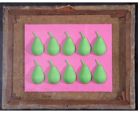 Peter Swann, British Contemporary, Old Master, 3D Wood and Acrylic, 14 x 17ins.