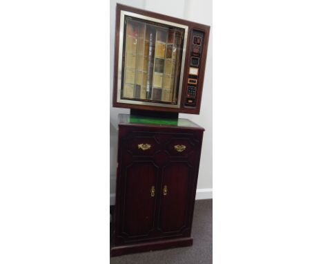 A late 20thC/early 21stC juke box, titled Digital Music made by Sound Leisure Ltd, playing compact discs, 173cm high