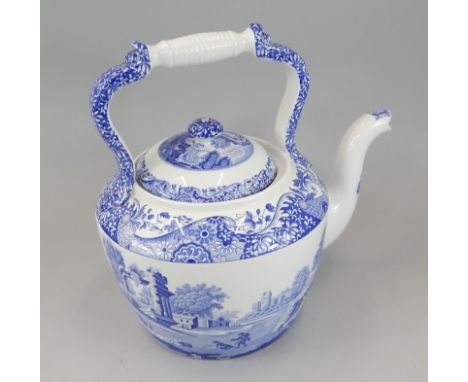 A Copeland Spode Italian large ceramic kettle.