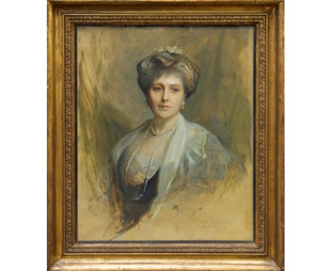Sydney Percy Kendrick (1874 - 1955), oil on canvas after Philip de László - portrait of HRH The Princess Beatrice - Princess 