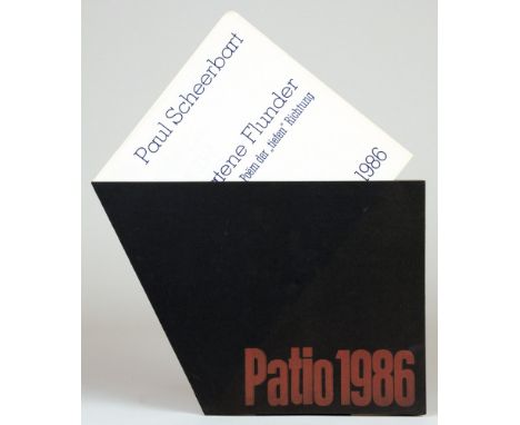 Patio-Presse - Paul Scheerbart. Die gebratene Flunder. Tanz-Poëm der »tiefen« Richtung. An Land gezogen von W. E. Richartz [.