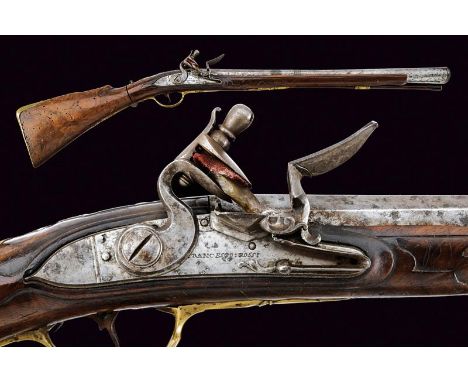 dating: Mid 18th Century provenance: North Italy, Smoothbore, two-stage barrel, octagonal at the first part then round after 