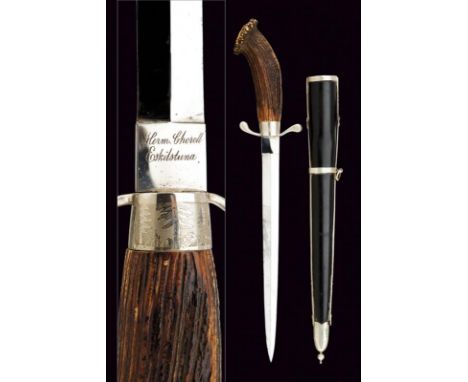 dating: early 20th Century provenance: Sweden, Mirror blade with minimal signs of time, at the tang the italic mark 'Herm Cho