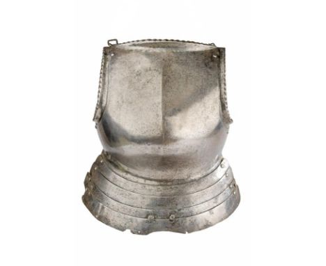 dating: First half of the 16th Century provenance: Germany, Ribbed in the middle, very pronounced lower breast part, movable 