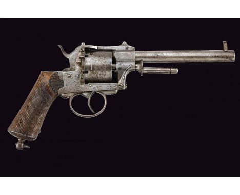 dating: about 1870 provenance: Belgium, Round, rifled, 11 mm cal. barrel, octagonal at the base marked 'MEYERS BREVETE', high