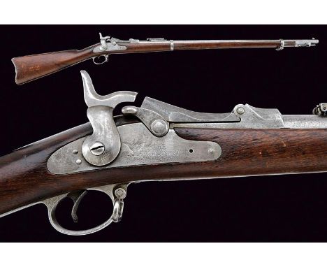 dating: 1888 provenance: USA, Round, rifled, 45/70 cal. barrel (a few areas of slight pitting inside, visible rifling), with 