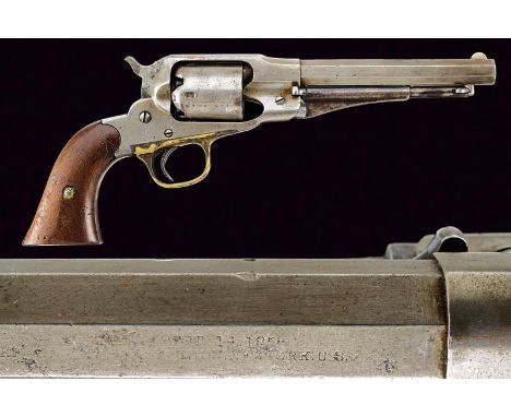 dating: 1865 - 1873 provenance: USA, Octagonal, 5-1/2', rifled, 36 cal. barrel (bore with light pitting, visible rifling), wi