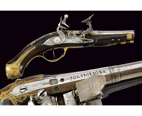 dating: Second half of the 18th Century provenance: Stazzema, Smoothbore, two-stage, 12 mm cal. barrel, octagonal at the firs