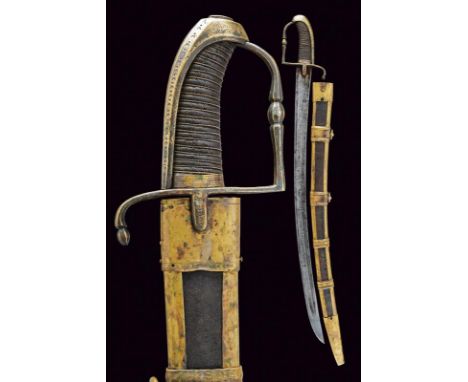 dating: 18th Century provenance: Hungary, Wide, curved, single-and short false-edged blade, with fuller for most of its lengt