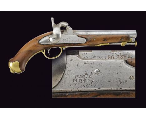 dating: Mid 19th Century provenance: Sardinian Kingdom, Iron, smoothbore, two-stage, 17 mm cal barrel, octagonal at the first