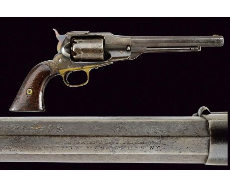dating: 1861 - 1862 provenance: USA, Octagonal, 7-1/2', rifled, 36 cal. barrel (bore with some signs of use, heavy pitting in