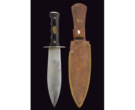 dating: 1938/39 provenance: Kingdom of Italy, Straight, leaf-shaped, double-edged blade of lenticular section, with remains o