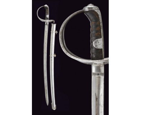 dating: Third quarter of the 19th Century provenance: Austria, Tipped, single-and short false-edged blade with fuller for mos