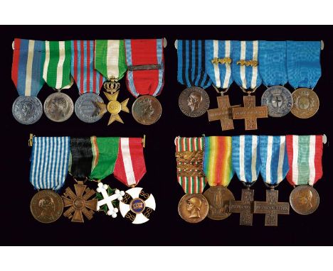 dating: 19th/20th Century provenance: Kingdom of Italy, Groups of medals and honours given to Lieutenant General Giuseppe Mos