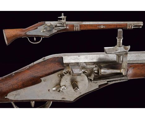 dating: 17th Century provenance: Brescia, Long, smoothbore, round, two-stage, 13 mm cal. barrel, octagonal at the first part 