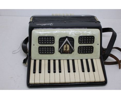 A Frontalini Accordion Made In Italy Serial Number 02/104 Comes With Case+The Accordion Is In Good Overall Condition With Sig