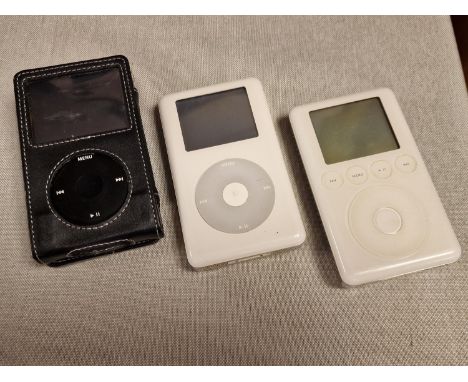 Trio of First Generation iPods - 160GB and Two 40GBs