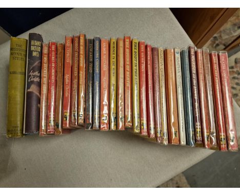 Collection of Agatha Christie Paperback and Hardback Books inc Pan &amp; Fontana, plus a Book Club First Edition of Hickory D