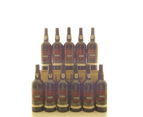 Quinta do Noval Vintage Port 1985 11 bts Recently removed from professional long term storage at Nexus
