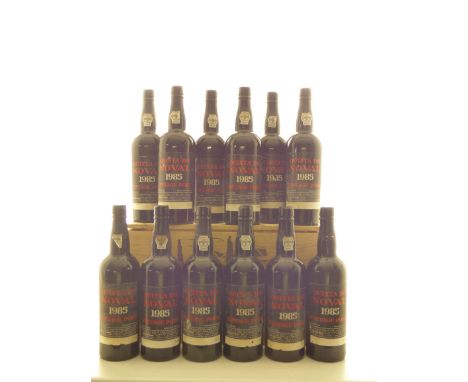 Quinta do Noval Vintage Port 1985 12 bts OWC Recently removed from professional long term storage at Nexus