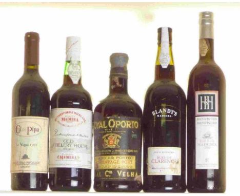 Real companhia Velha Vintage Port 1970 1 bt Ca' Del Pipa Recioto Della Valpolicella Le Vigne 1997 1 50cl bt Blandys Duke of C