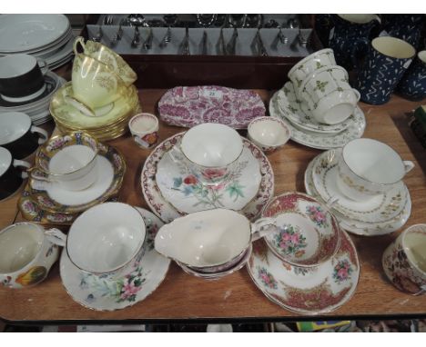 A selection of vintage tea cups and saucers and similar