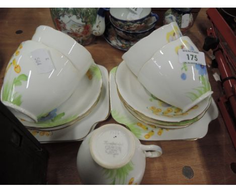 A selection of vintage tea cups and saucers by Grafton