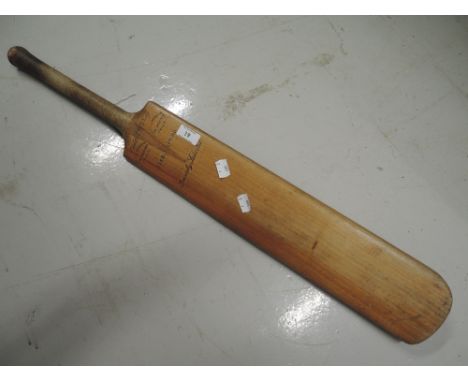 A vintage cricket sports bat Little Baddow