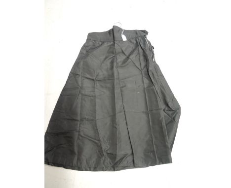 A vintage 1940/50's black skirt