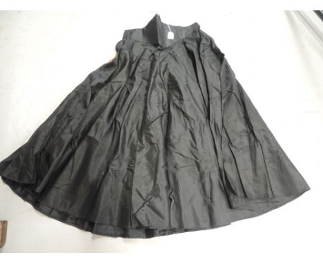 A vintage 1970's black dance skirt