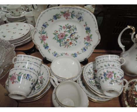 An Aynsley part tea service in the Pembroke patternCONDITION REPORT - No signs of wear. Unable to post.